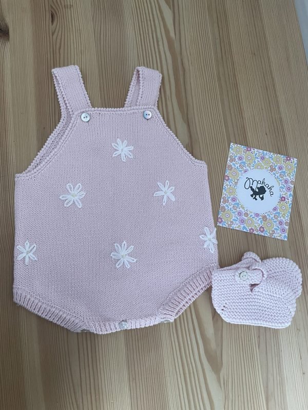 Conjunto cotton menina | malmequer
