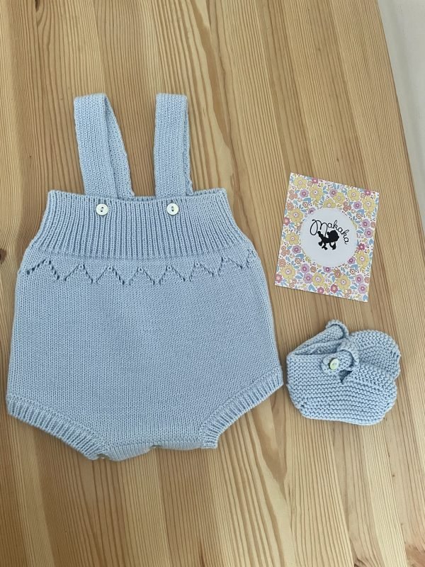 Conjunto cotton menino | azul