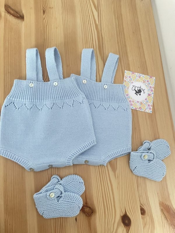 Conjunto cotton menino | azul - Image 2